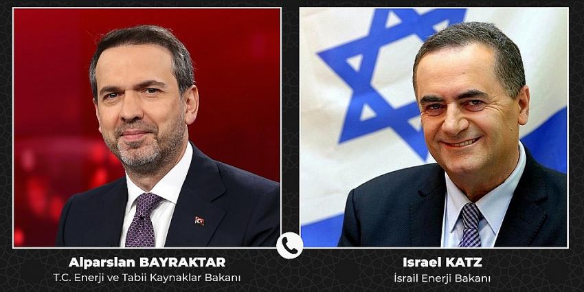 Bakan Bayraktar İsrail Enerji Bakanı Katz İle Telefonda Görüştü