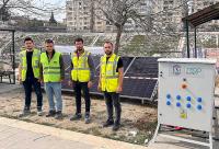 YEO Çadır Kentlere Batarya Depolamalı Güneş Enerji Sistemi Kurdu