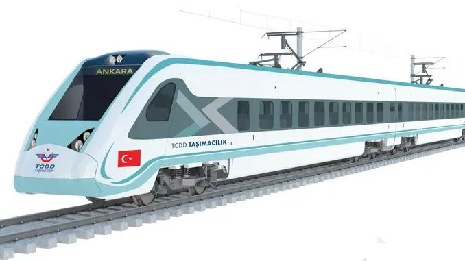 Türkiyeâ€™nin ilk Yerli ve Milli Elektrikli Treni Raylara indi