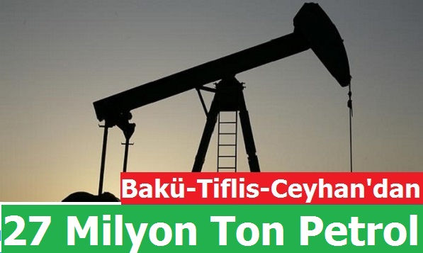 BTC'den 27 Milyon Ton Azeri Petrolü Taşındı
