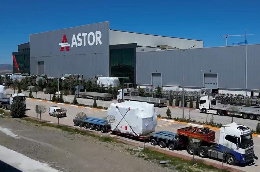 Astor Enerji’den Puerto Rico’ya Dev Sevkiyat