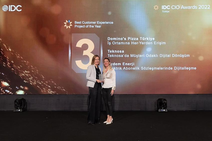 Aydem ve Gediz Perakende 2022 IDC CIO Ödülleri’nde Büyük Bir Başarıya İmza Attı