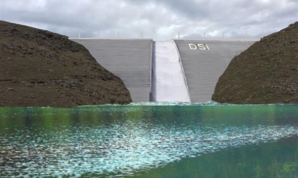 Durançam Barajı ve HES'te Çalışmalar Hızla Devam Ediyor