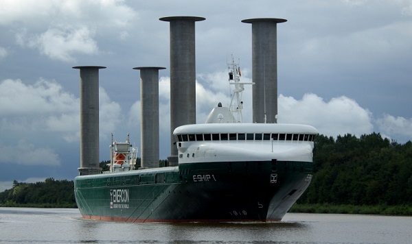 Rüzgar Enerjisi Teknolojisine Sahip Gemi izmir'de