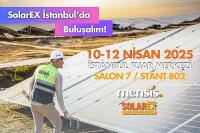 Mensis Enerji, SolarEX İstanbul 2025’te Yenilikçi Çözümleriyle Yerini Alıyor