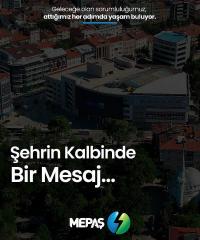 MEPAŞ’tan Şehrin Kalbinde Sürdürülebilirlik Mesajı