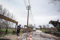 UEDAŞ Ekipleri Olumsuz Hava Koşullarında Kesintisiz Enerji İçin Sahada 
