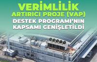 Enerji Verimliliği Desteklerinde Kapsam Genişletildi