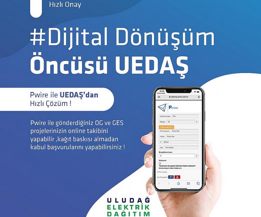 UEDAŞ Elektrik Tesisat Projelerini Pwire İle Dijital Platforma Taşıdı